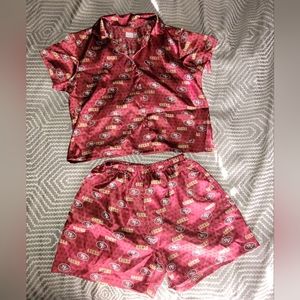 49ers Woman's Pajamas Size M